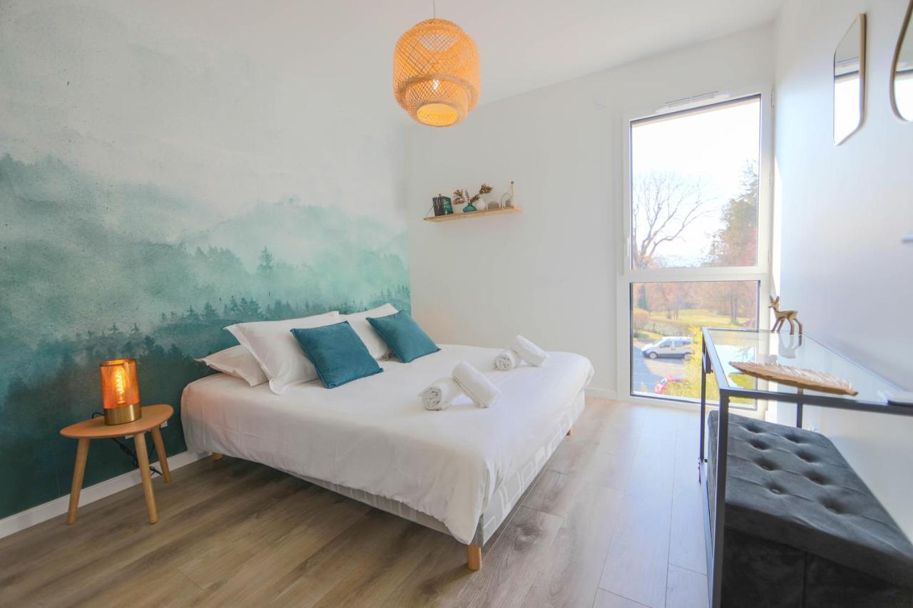 Les Choucas - Appartement Duplex Lumineux Avec Parking Annecy Exterior foto