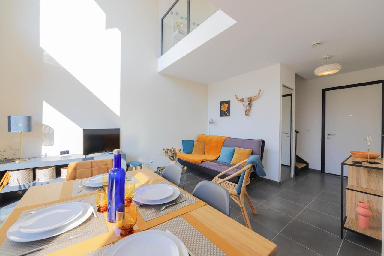 Les Choucas - Appartement Duplex Lumineux Avec Parking Annecy Exterior foto